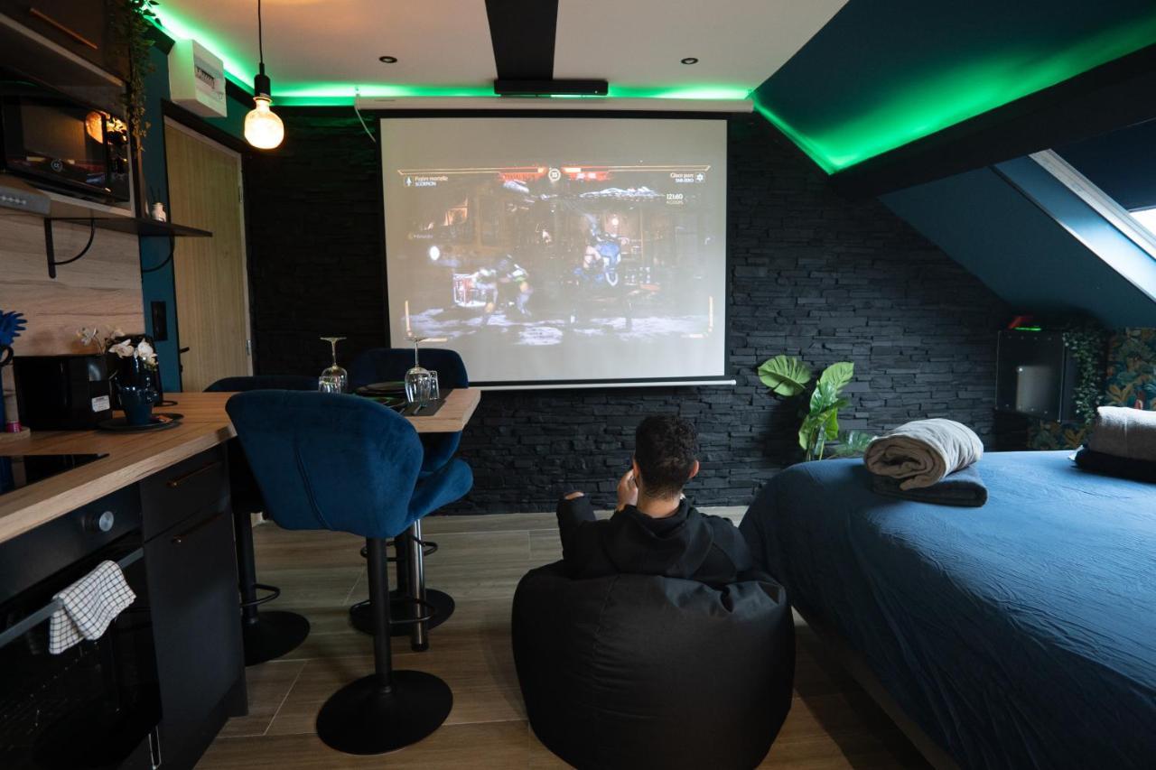 Capsule Color Deluxe Balneo I Ecran Home Cinema I Console De Jeux Trith-Saint-Leger ภายนอก รูปภาพ