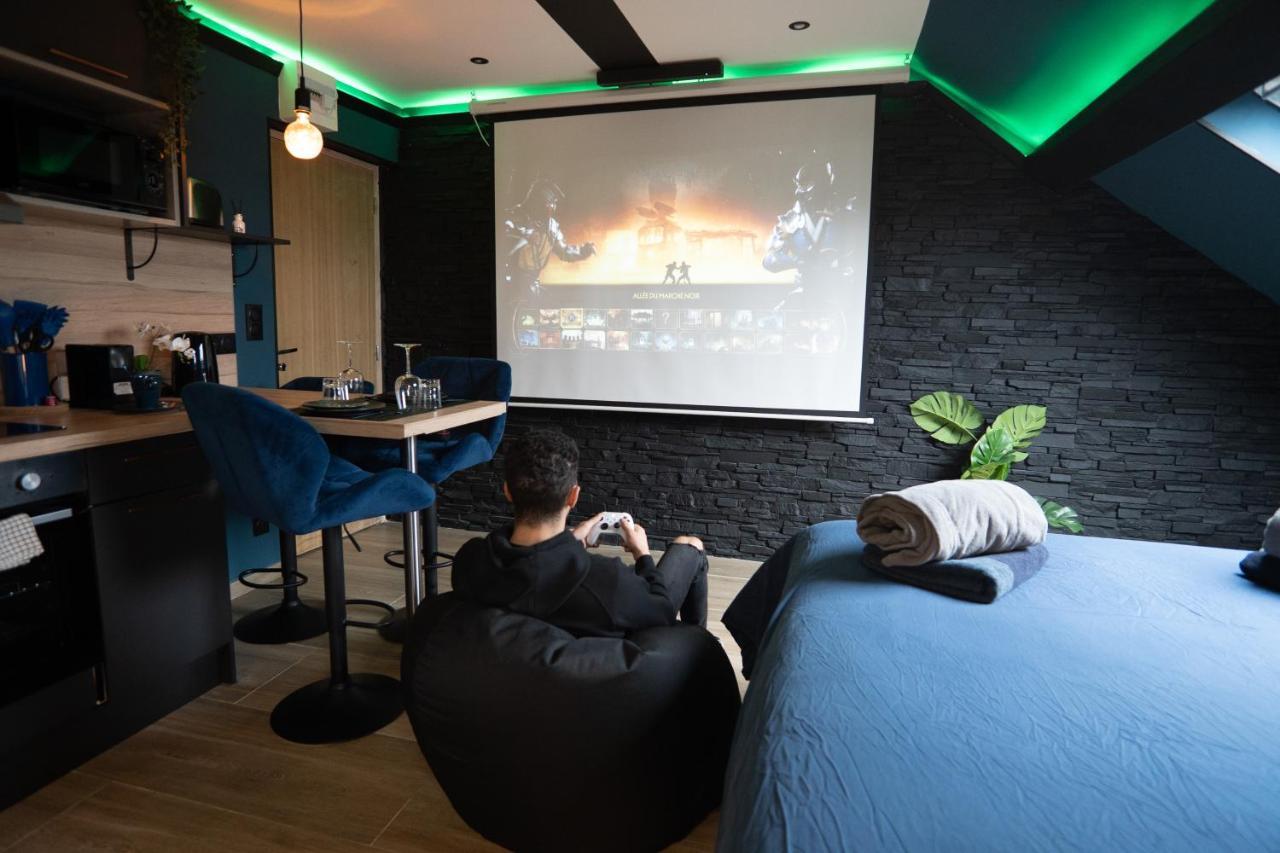 Capsule Color Deluxe Balneo I Ecran Home Cinema I Console De Jeux Trith-Saint-Leger ภายนอก รูปภาพ
