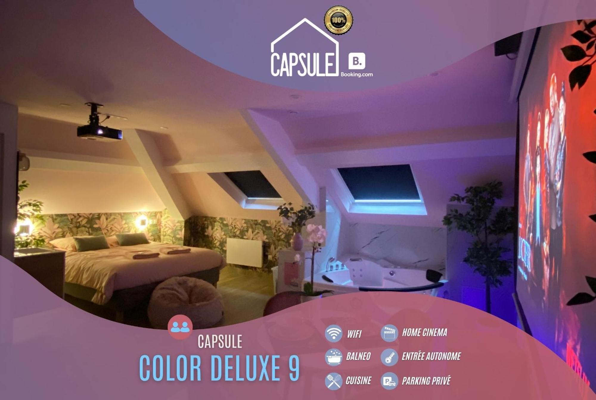 Capsule Color Deluxe Balneo I Ecran Home Cinema I Console De Jeux Trith-Saint-Leger ภายนอก รูปภาพ